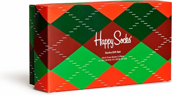 Happy Socks Giftbox 3P Sokken Holiday Classics Multi - 41-46 6 Happy Socks Giftbox 3P Sokken Holiday Classics Multi - 41-46 - Afbeelding 4