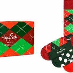 Happy Socks Giftbox 3P Sokken Holiday Classics Multi - 41-46