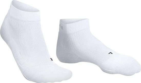 FALKE TE4 Short Tennissokken Kort Zacht Geribd Dempend Effect Vochtregulerend Gewrichtsbescherming Zonder Motief Katoen Wit Dames Sportsokken - Maat 39-40 5 FALKE TE4 Short Tennissokken Kort Zacht Geribd Dempend Effect Vochtregulerend Gewrichtsbescherming Zonder Motief Katoen Wit Dames Sportsokken - Maat 39-40 - Afbeelding 3