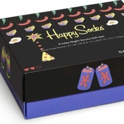 Happy Socks Friday Night Giftbox 2P Multi - 36-40 -Beenmode Winkel 550x335 1