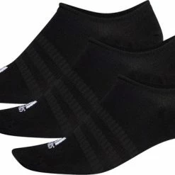 Adidas - Light No-Show Socks 3P - 3-Pack Sneakersokken - 40 - 42 - Zwart