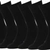 Easton Marlowe Zwarte Dames Sokken, Effen, 6 Paar, 35-38 -Beenmode Winkel 550x362