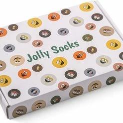 Jollysta Jolly Socks - 10 Paar Hoge Sokken Dames Zwart Wit - Grappige Sokken - Sokken Dames - Vrolijke Sokken - Leuke Sokken - Smiley Sokken - Maat 35-42 -Beenmode Winkel 550x363 1