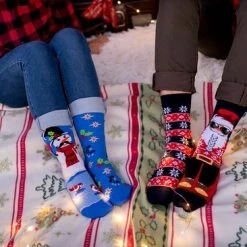 Merkloos ORGANISCH KATOEN KERSTSOKKEN, ARTY SOCKS Christmas, 39-42 -Beenmode Winkel 550x366 31