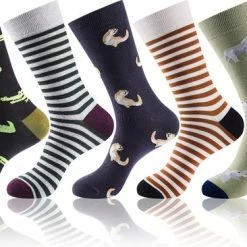 Vrolijke Sokken - Exotische Dieren - Mannen - Maat 38/40 - Monfoot