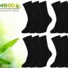 Bamboo Essentials - Bamboe Sokken Heren 39 42 - Sokken Dames Maat 39 42 - 12 Paar - Zwart - Lange Sokken - Kousen Heren Sokken - Kousen Dames Sokken - Anti Zweet - Duurzaam -Beenmode Winkel 550x366 6