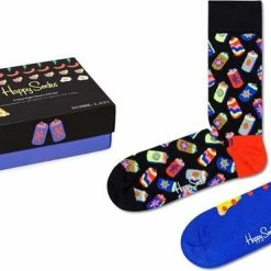 Happy Socks Friday Night Giftbox 2P Multi - 36-40 -Beenmode Winkel 550x370