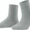 FALKE Bedsock Rib Versterkte Patroonloze Cottage Sokken Ademend Zacht En Houdt De Huid Warm In Bed Merinowol Kasjmier Grijs Dames Sokken - Maat 39-42 -Beenmode Winkel 550x384 1