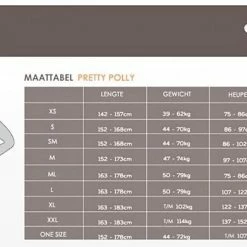 Pretty Polly Zwarte Flower Panty _ One Size_ (36 Tot 42) -Beenmode Winkel 550x391 2