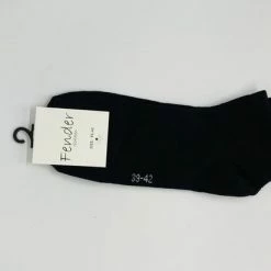 Merkloos 5 Paar Sneaker Sokken Maat 39/42 Zwart