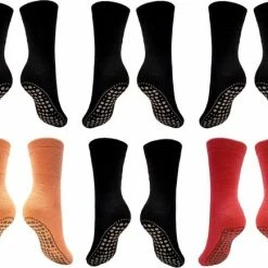 Belucci Anti Slip Huis-sokken Set Van 6 Paar Maat 39-42