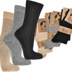 SOCKS4FUN Wollen Sokken Met Marino En Kashmir Wol, 2 Paar, Zwart, Maat 35/38 -Beenmode Winkel 550x445 1