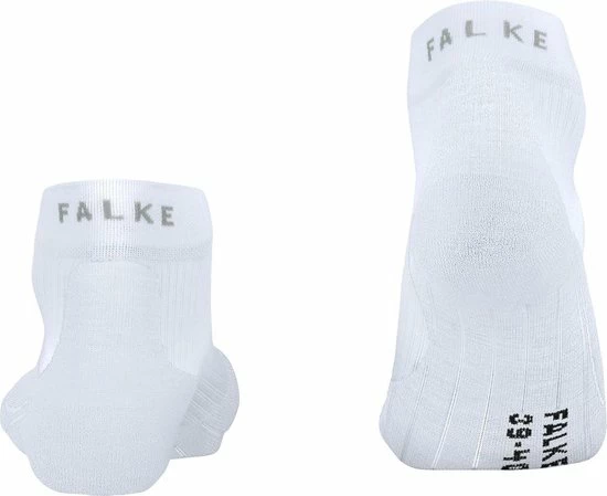 FALKE TE4 Short Tennissokken Kort Zacht Geribd Dempend Effect Vochtregulerend Gewrichtsbescherming Zonder Motief Katoen Wit Dames Sportsokken - Maat 39-40 6 FALKE TE4 Short Tennissokken Kort Zacht Geribd Dempend Effect Vochtregulerend Gewrichtsbescherming Zonder Motief Katoen Wit Dames Sportsokken - Maat 39-40 - Afbeelding 4