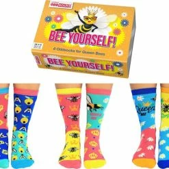 United Oddsocks United Odd Socks 6 Dames Sokken Bee Yourself