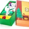 Merkloos Shiva Mode Kerst Nieuwjaar Kleurrijk Sokken Giftbox V2 | 4 Pack | Maat 36-40 | Vrolijke Ontwerp | Naadloos | Gift - Cadeau -Beenmode Winkel 550x459 2