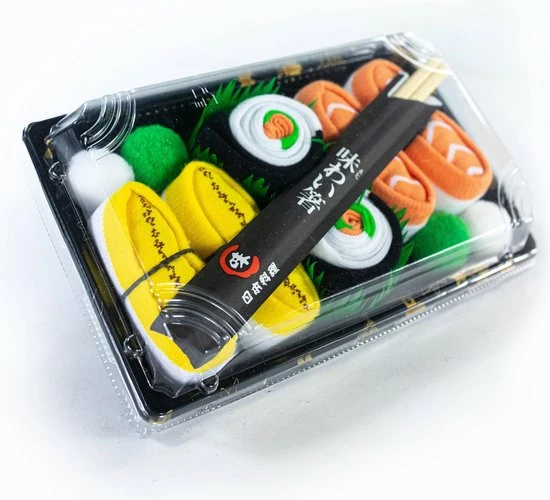 Go Foodsocks - Sushi Sokken - Sushi Box - 3 PACK 7 Go Foodsocks - Sushi Sokken - Sushi Box - 3 PACK - Afbeelding 5