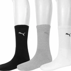 PUMA Sportsokken - SPORT 3Paar-Unisex-Maat-43 White / Grey / Black -Beenmode Winkel 550x510 1