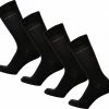 Bamboe Sokken | Anti-zweet Sokken | Naadloze Sokken | 4 Paar - Zwart | Maat: 39-42 | Merk: Bamboosa -Beenmode Winkel 550x512