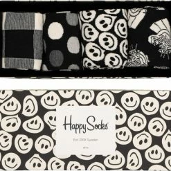 Happy Socks Black & White Giftbox - Maat 36-40 13 Happy Socks Black & White Giftbox - Maat 36-40 -Beenmode Winkel 550x529 3