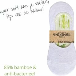 Green-goose Bamboe Sneakersokken | Ballerina | Voetjes | Footies | 10 Paar | Dames | Maat 39 - 42 | Beige | Beige | Zwart | Wit | Grijs | Duurzaam En Comfortabel | 85% Bamboe -Beenmode Winkel 550x535 1