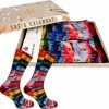 Sock My Feet - Grappige Sokken - 2 Pack - Maat 43-46 - Sokken Giftbox - Funny Socks - Vrolijke Sokken - LHBTIQ Sokken - Gekke Sokken - Grappige Cadeaus - Socks First.