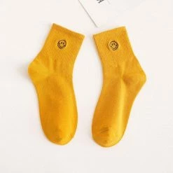 Smiley Socks - Smiling Socks® 7-Pack - Vrolijke Sokken - Naadloos Sokken - Leuke Sokken - Maat 35-43 - Hardloopsokken - Kleurvol -Beenmode Winkel 550x550 132