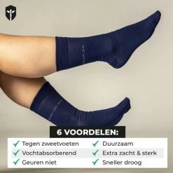 SQQUADD Bamboo Wear SQQUADD® Bamboe Sokken Dames En Heren - Unisex - Maat 39-42 - Naadloos En Duurzaam - Tegen Zweetvoeten - Bamboo - Grijs 10 SQQUADD Bamboo Wear SQQUADD® Bamboe Sokken Dames En Heren - Unisex - Maat 39-42 - Naadloos En Duurzaam - Tegen Zweetvoeten - Bamboo - Grijs -Beenmode Winkel 550x550 150
