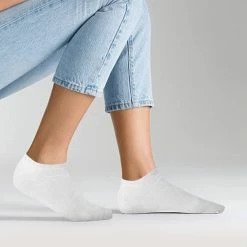 Jacob & Roy's Sneakersokken 10 Paar - Wit - Enkelsokken Dames & Heren - Footies - Maat 47-50 - Sneaker Sokken -Beenmode Winkel 550x550 165