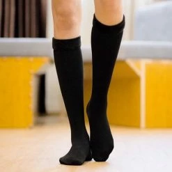 Merkloos Warme Sokken | Thermosokken Zwart | Kniekousen | Maat 36-40 | Ademend -Beenmode Winkel 550x550 176