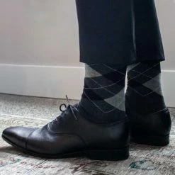 Bamboe Sokken | Geruite Sokken | Anti-zweet Sokken | Naadloze Sokken | Heren Sokken | Dames Sokken | 4 Paar - Antraciet | Maat: 43-45 | Merk: Bamboosa -Beenmode Winkel 550x550 34