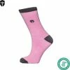 SQQUADD Bamboo Wear SQQUADD® Bamboe Sokken Dames En Heren - Unisex - Maat 35-38 - Naadloos En Duurzaam - Tegen Zweetvoeten - Bamboo - Roze/Grijs -Beenmode Winkel 550x553 9