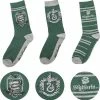Cinereplicas Harry Potter - Slytherin / Zwadderich Sokken Set -Beenmode Winkel 550x558