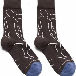 Winkrs - Set 5 Paar Sokken "Kunst & Natuur" - Met Jungle, Vogels En Aapjes Maat 37/41 -Beenmode Winkel 550x571