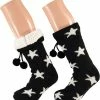 Huissokken Dames | Huissok Met Fake Fur | Zwart | Maat 36/41 | Huissok | Huissokken Dames | Fluffy Sokken | Slofsokken | Huissokken Anti Slip | Huissokken | Anti Slip Sokken | Warme Sokken | Bedsokken | Winter Sokken | Apollo -Beenmode Winkel 550x573