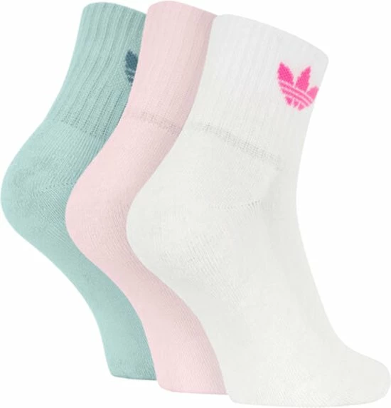 Adidas Originals Adidas Mid-Cut Crew Socks 3 Pairs GN3084, Unisex, Veelkleurig, Sokken, Maat: 40-42 4 Adidas Originals Adidas Mid-Cut Crew Socks 3 Pairs GN3084, Unisex, Veelkleurig, Sokken, Maat: 40-42 - Afbeelding 2