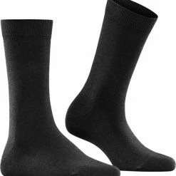 FALKE Family Grondstofvriendelijk Zacht Zonder Motief Duurzaam Ondoorzichtig Mid-rise Duurzaam Katoen Grijs Dames Sokken - Maat 35-38 -Beenmode Winkel 550x583