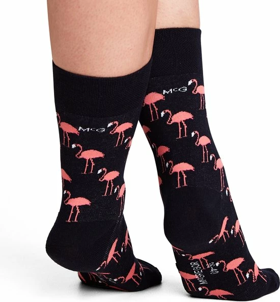 McGregor Sokken Dames | Maat 36-40 | Flamingo Sok | Donkerblauw Grappige Sokken/Funny Socks 8 McGregor Sokken Dames | Maat 36-40 | Flamingo Sok | Donkerblauw Grappige Sokken/Funny Socks - Afbeelding 6