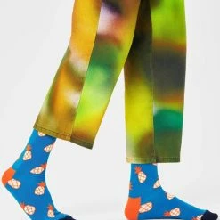 Happy Socks Sokken Met Print Pineapple Blauw Ananas - Maat 41-46 -Beenmode Winkel 550x594