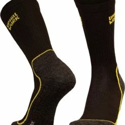 UphillSport - Warme Werksokken Met Merino Wol - Maat 39/42 - Kleur: Zwart - Winter Werksokken - Zonder Naden - Termal Klasse 4 - Per Paar