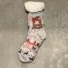 Christmas Socks By Apollo Grey One Size (36-41) Kerstsokken -Beenmode Winkel 550x625 2