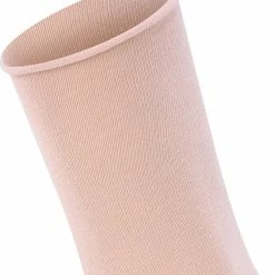 FALKE Happy Stripe 2-Pack Zacht Met Motief Versterkt Hoogwaardig Mid-rise Robuust Ademend Dekkend Set Kort Gestreept Katoen Multipack Roze Dames Sokken - Maat 39-42 -Beenmode Winkel 550x633 1