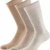 Apollo Sokken Van Biologisch Katoen | Multi Beige | Maat 35/38 | 3-Paar | Biologisch | Dames Sokken | Duurzame Sokken | Zwarte Sokken Dames -Beenmode Winkel 550x633