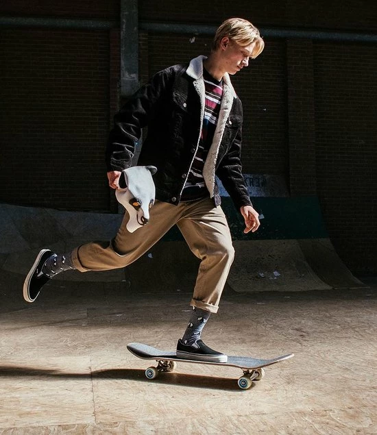 Alfredo Gonzales Sokken Panda Socks Blauw Maat:L 6 Alfredo Gonzales Sokken Panda Socks Blauw Maat:L - Afbeelding 4