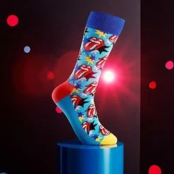 Happy Socks - Collabs Rolling Stones I Got The Blues - Blauw Multi - Unisex - Maat 36-40 -Beenmode Winkel 550x635 9