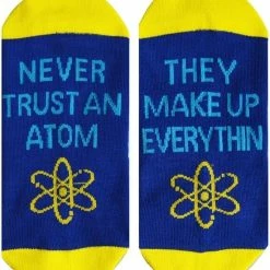 Winkrs | Sokken - Wetenschap Sokken | Grappig, Wetenschap, Science, Scheikunde, Atoom | Maat 41-46 -Beenmode Winkel 550x637 1