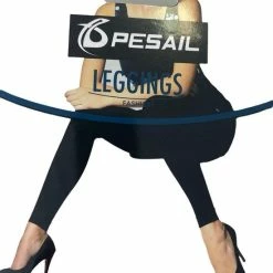 Merkloos Legging Dames - Fashion Thermo Legging - Comfort Yoga Leggings - Fleece High Waist Sport Leggings - Warm Leggings - Zwart - Maat XL/XXL