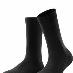 FALKE Family Grondstofvriendelijk Zacht Zonder Motief Duurzaam Ondoorzichtig Mid-rise Duurzaam Katoen Grijs Dames Sokken - Maat 35-38 -Beenmode Winkel 550x652