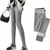 Merkloos Winter Legging - Fleece Legging - Thermo Legging - Kasjmier Legging - Thermo Kleding Dames - Thermo Legging Dames - Warme Legging - Gevoerde Legging - Dames Winter - Legging & Shapewear Dames | Licht Grijs | One Size 2 Merkloos Winter Legging - Fleece Legging - Thermo Legging - Kasjmier Legging - Thermo Kleding Dames - Thermo Legging Dames - Warme Legging - Gevoerde Legging - Dames Winter - Legging & Shapewear Dames | Licht Grijs | One Size -Beenmode Winkel 550x656