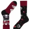 Many Mornings - Dark Espresso Gekke Sokken Unisex Koffie Grappige Sokken 43/46