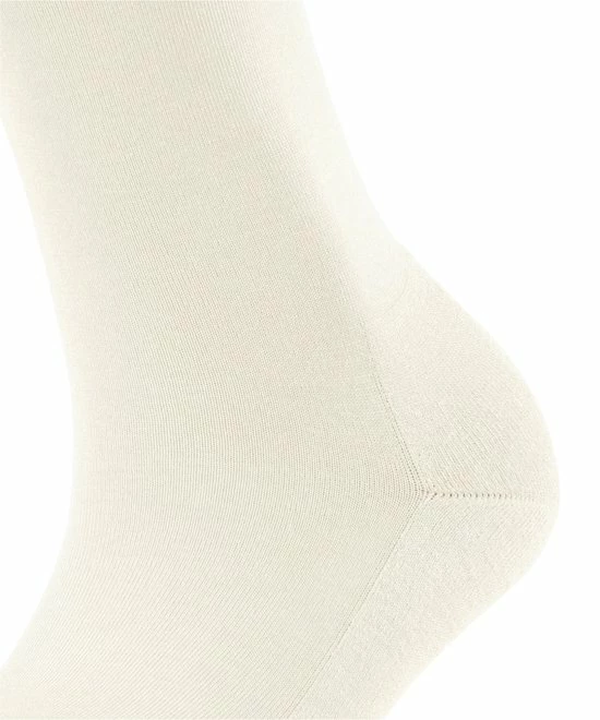 FALKE ClimaWool Versterkt Zonder Patroon Ademend Warm Droog Milieuvriendelijk Elegant Duurzaam Lyocell Maagdelijke Wol Wit Dames Sokken - Maat 41-42 11 FALKE ClimaWool Versterkt Zonder Patroon Ademend Warm Droog Milieuvriendelijk Elegant Duurzaam Lyocell Maagdelijke Wol Wit Dames Sokken - Maat 41-42 - Afbeelding 9